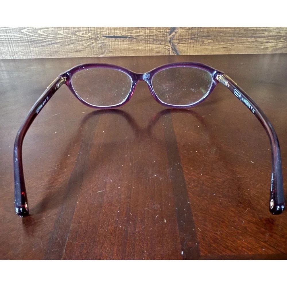 Coach HC6046 (MARIA) 5043 Purple 52-15 Eyeglass Frames With Case